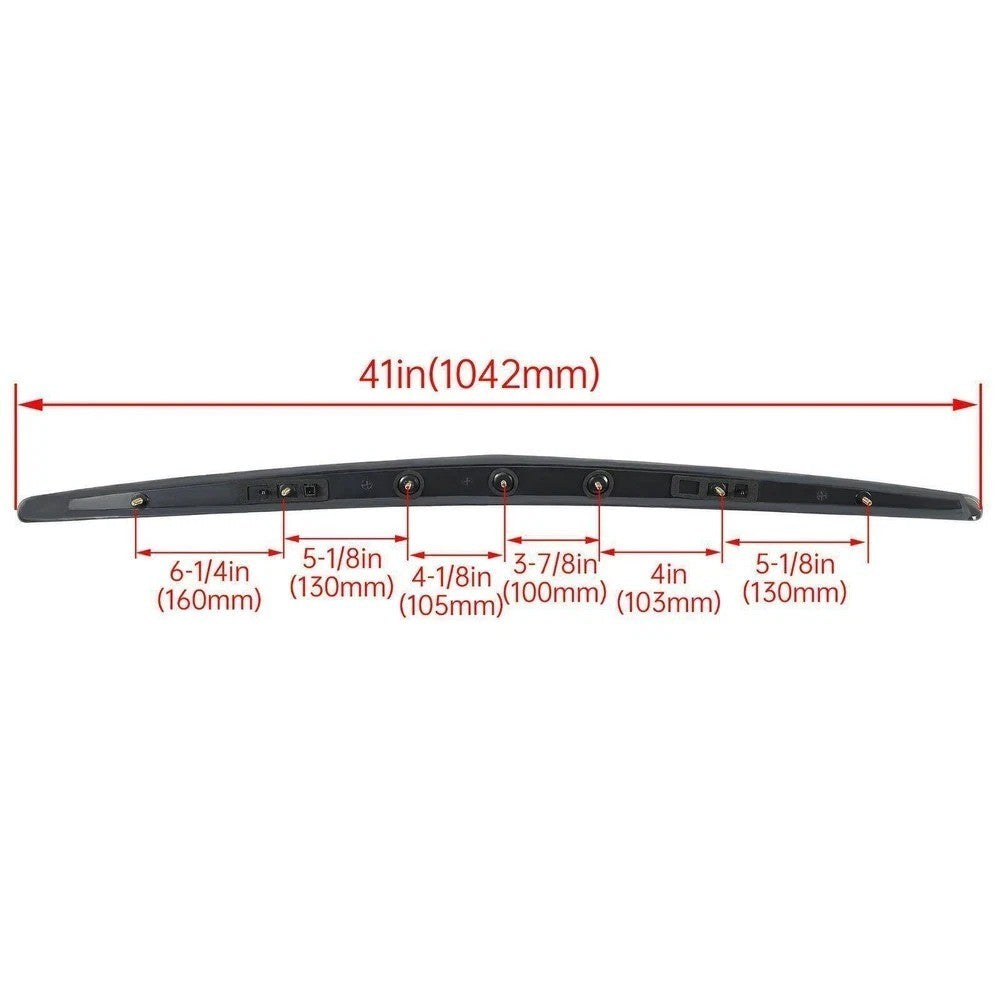 For Cadillac DTS 06-11 Full LED 3rd Third Tail Brake Light Rear Stop Lamp Bar