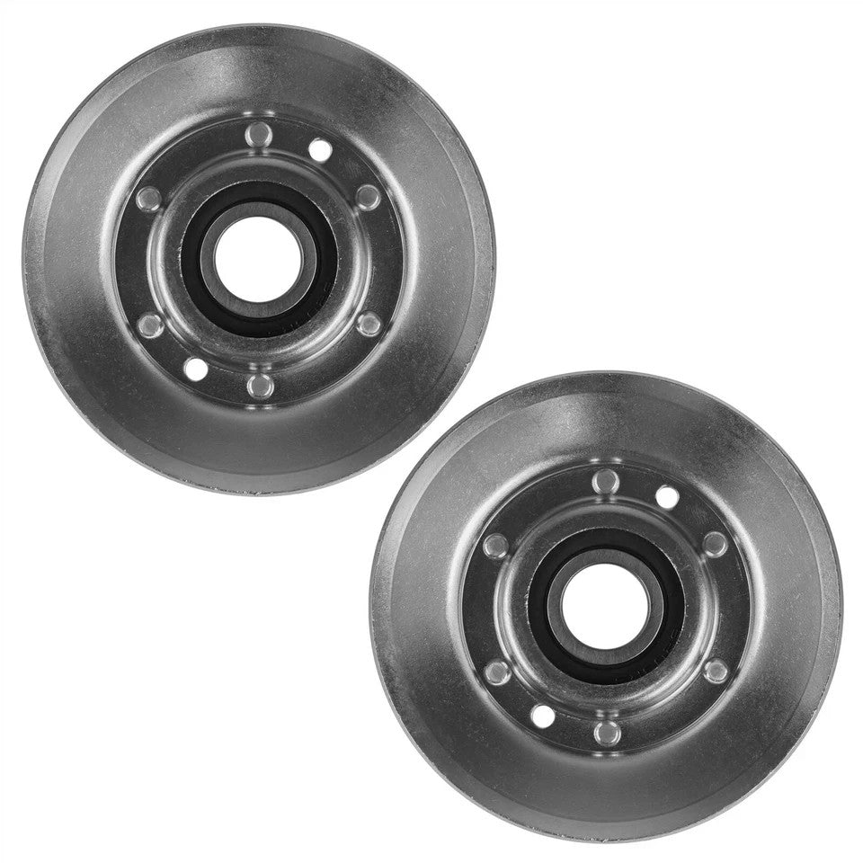 2 V-Idler Pulley For John Deere 325 335 345 GX255 GX325 GX345 GX355 AM118447
