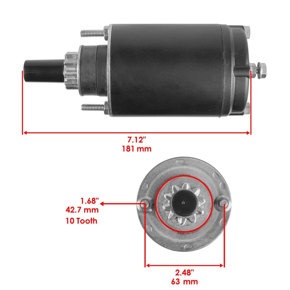 New for Kohler  Engine M8 M10 M12 M14 M16 Starter 8-16 Hp