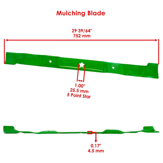 532419274 777419274 532193003 30" Deck Blade 29.6" For Dixon Speed ZTR30 3016