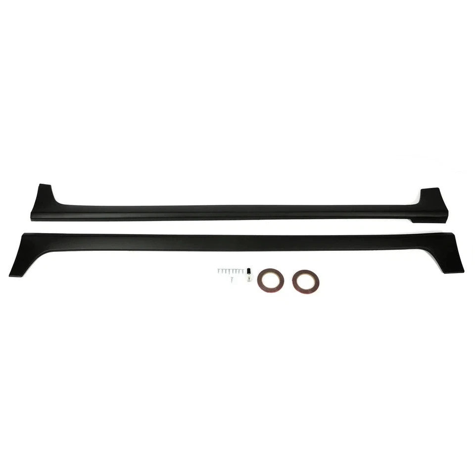 HECASA For Toyota Corolla 2014-2019 2016 2017 2018 JDM Style Matte Side Skirts