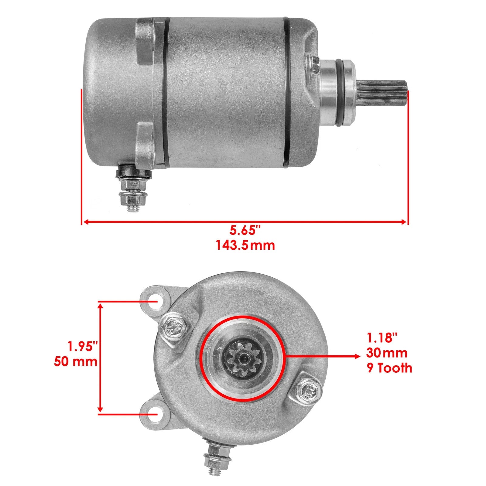 New for Honda TRX250 Recon 1997-2001 / TRX250EX Sportrax 2001-2008 Starter