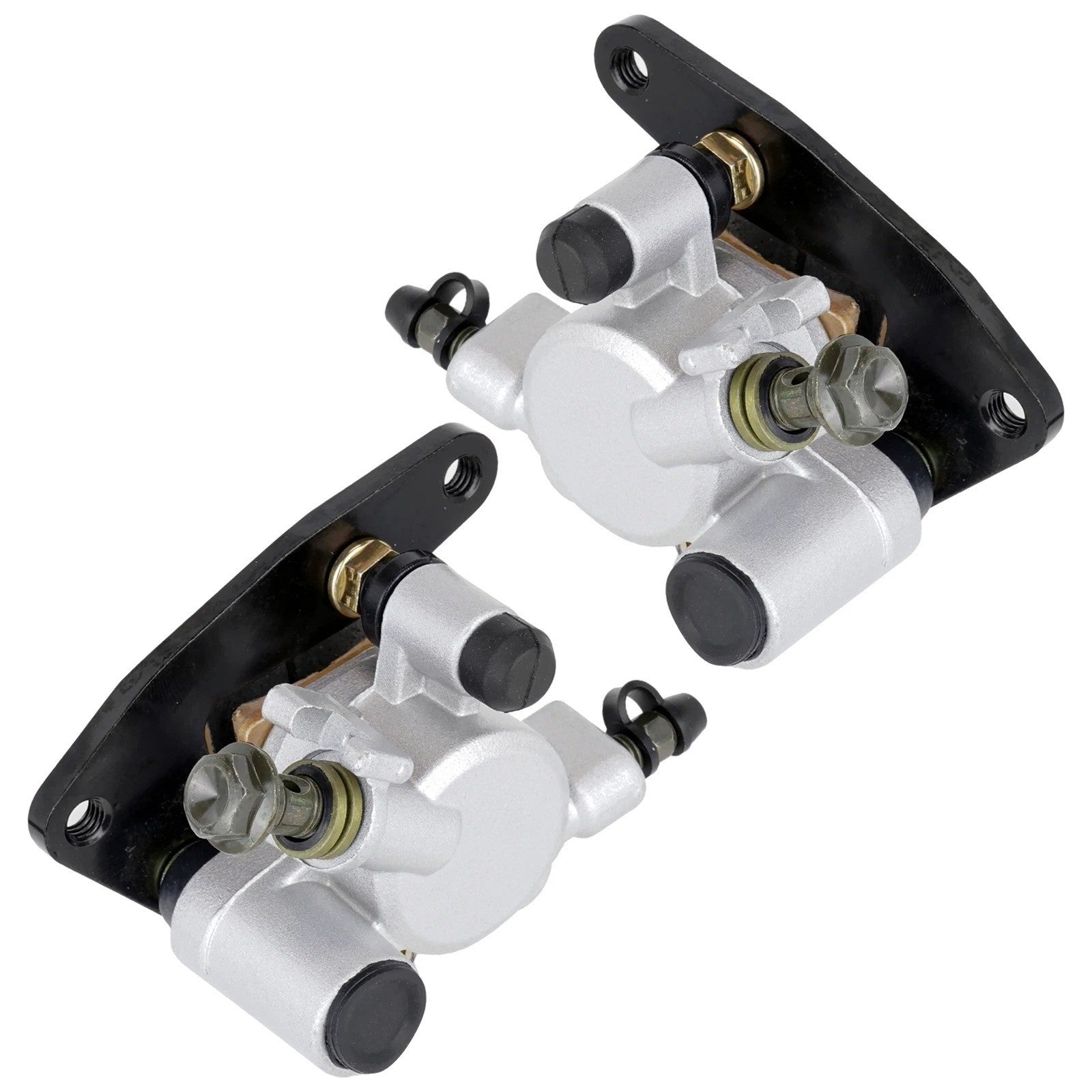 Front Left Right Brake Caliper W/Pads For Yamaha Kodiak 450 YFM450 4X4 2003-2026