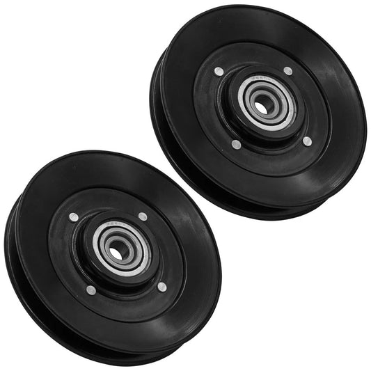 Caltric AM130098 Deck Idler Pulleys For John Deere F620 F680 F687 48" 54" 60"