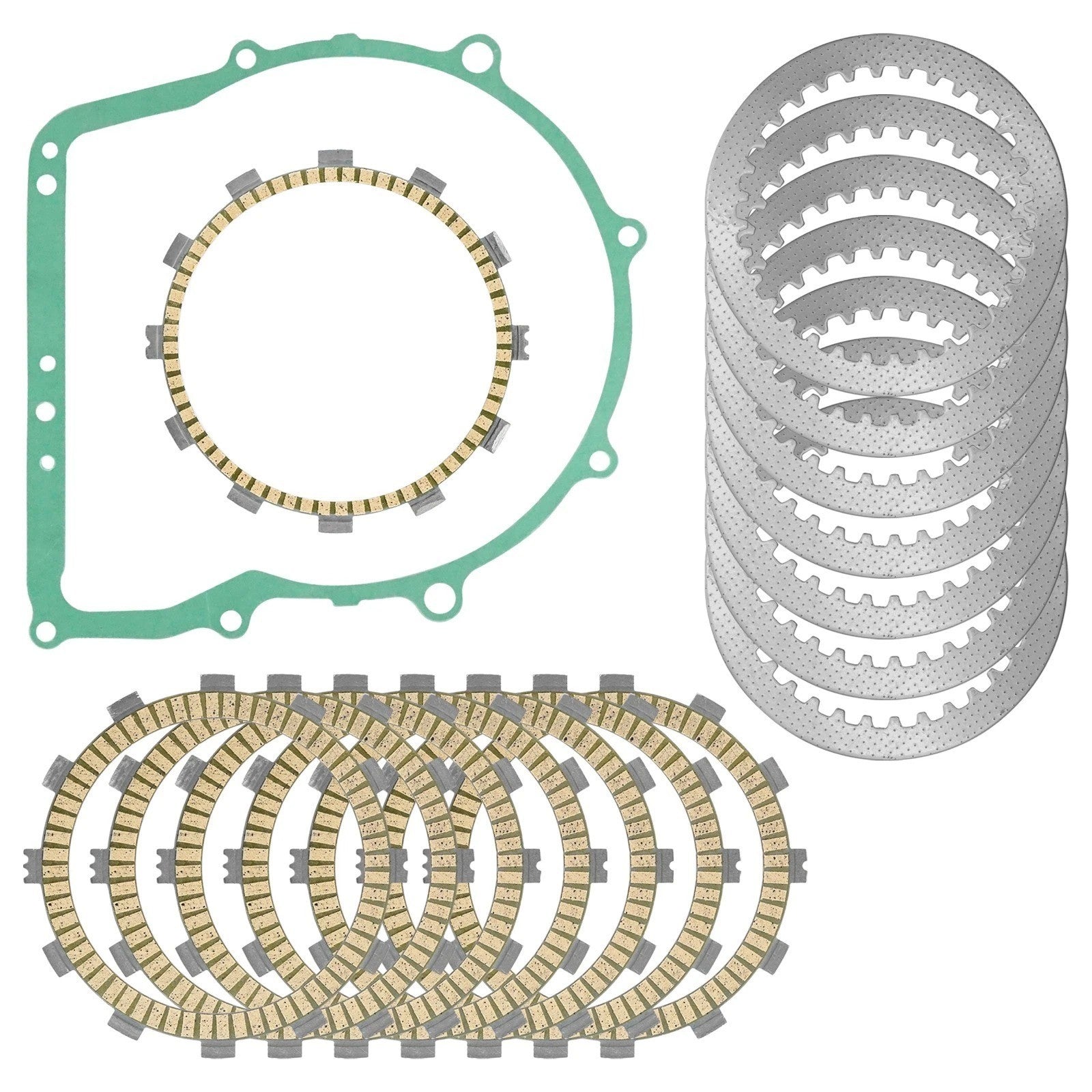 Clutch Friction Plates And Gasket Kit for Yamaha VMX1200 V-Max 1200 1985-2007