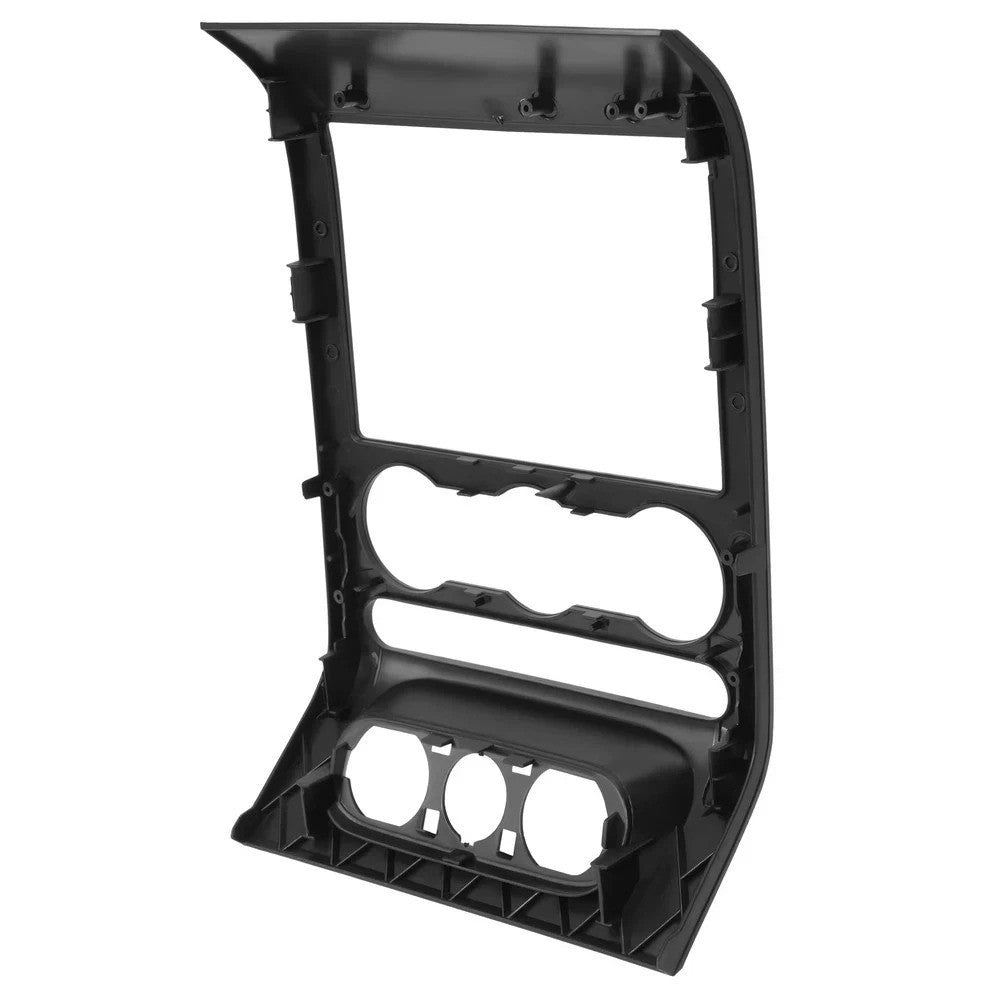 Dash Radio Bezel Center Trim Panel Fit For 2004-2008 Ford F-150 F150 Black 2007