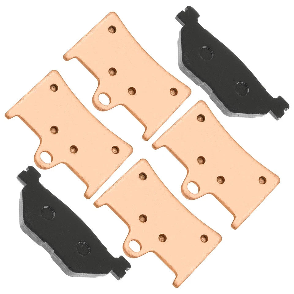Front & Rear Brake Pads for Yamaha XV1700Pc Road Star 1700 Warrior 2002-2009