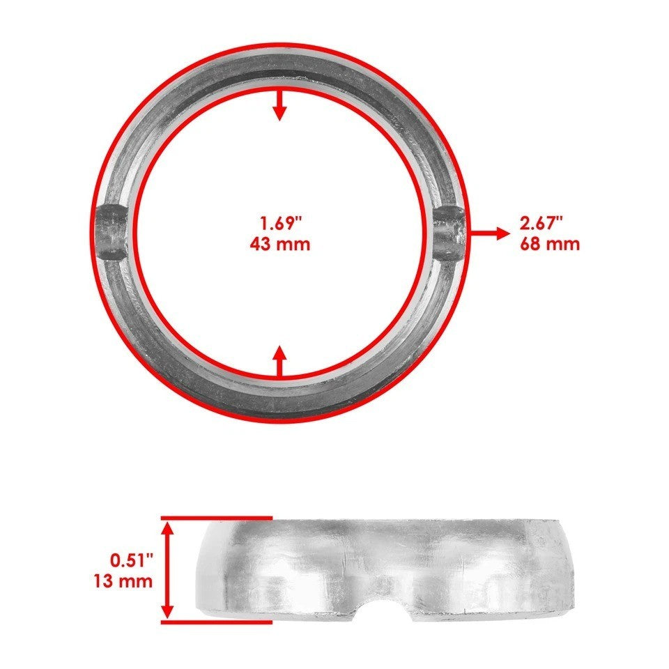 Exhaust Muffler Silencer Gasket Seal Spring Kit For Polaris RZR XP 900 2011-2013