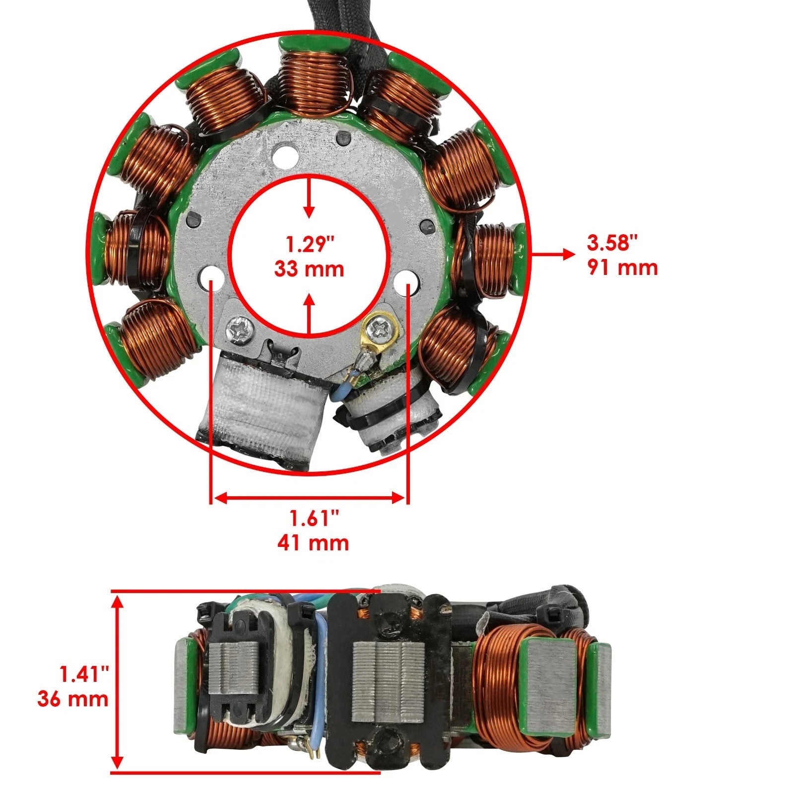 Stator & Gasket for Yamaha Serow 225 Xt 225 XT225 1992 1993 1994 1995 1996-2000