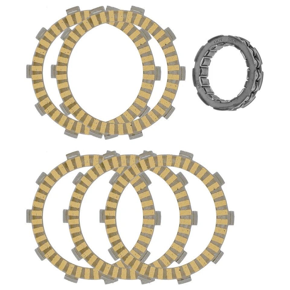 Clutch Friction Plates & Bearing for Honda ATC250ES Big Red 1985 1986 1987