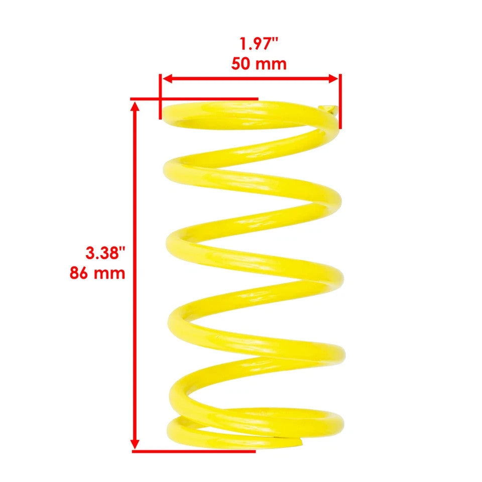 Primary Drive Clutch Yellow Spring for Arctic Cat ZR500 ZR600 2001 2002