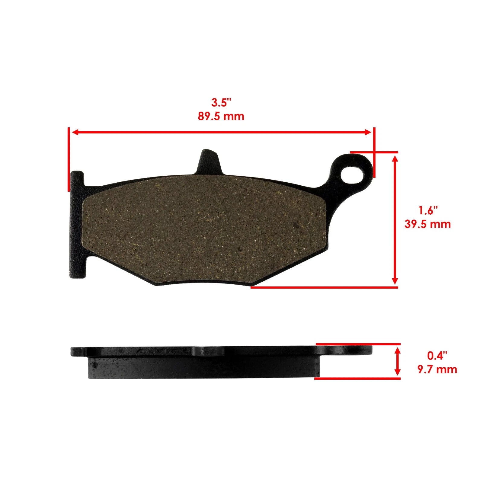 Front And Rear Brake Pads for Suzuki GSX1300R GSX 1300R Hayabusa 2013-2017
