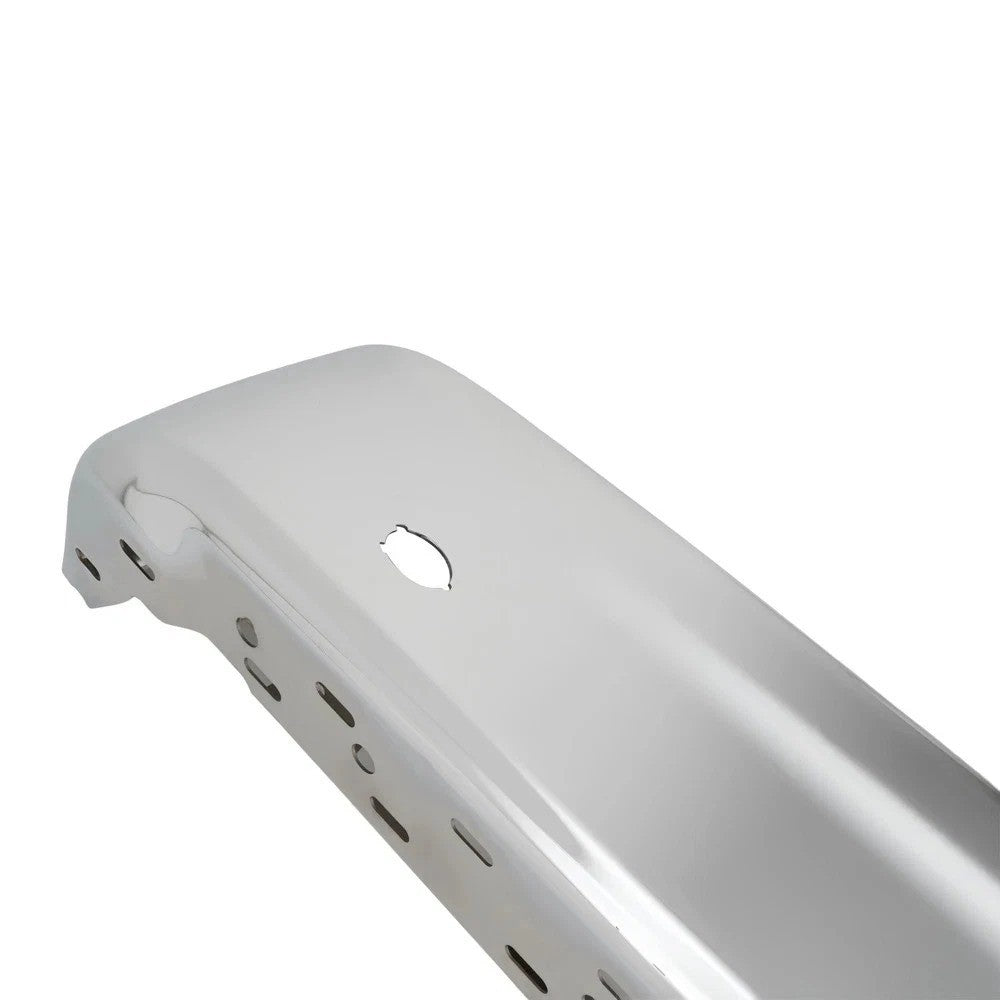 Chrome Rear Bumper End Cap Right W/2 Sensor Holes For 21-23 Ford F-150 Lightning