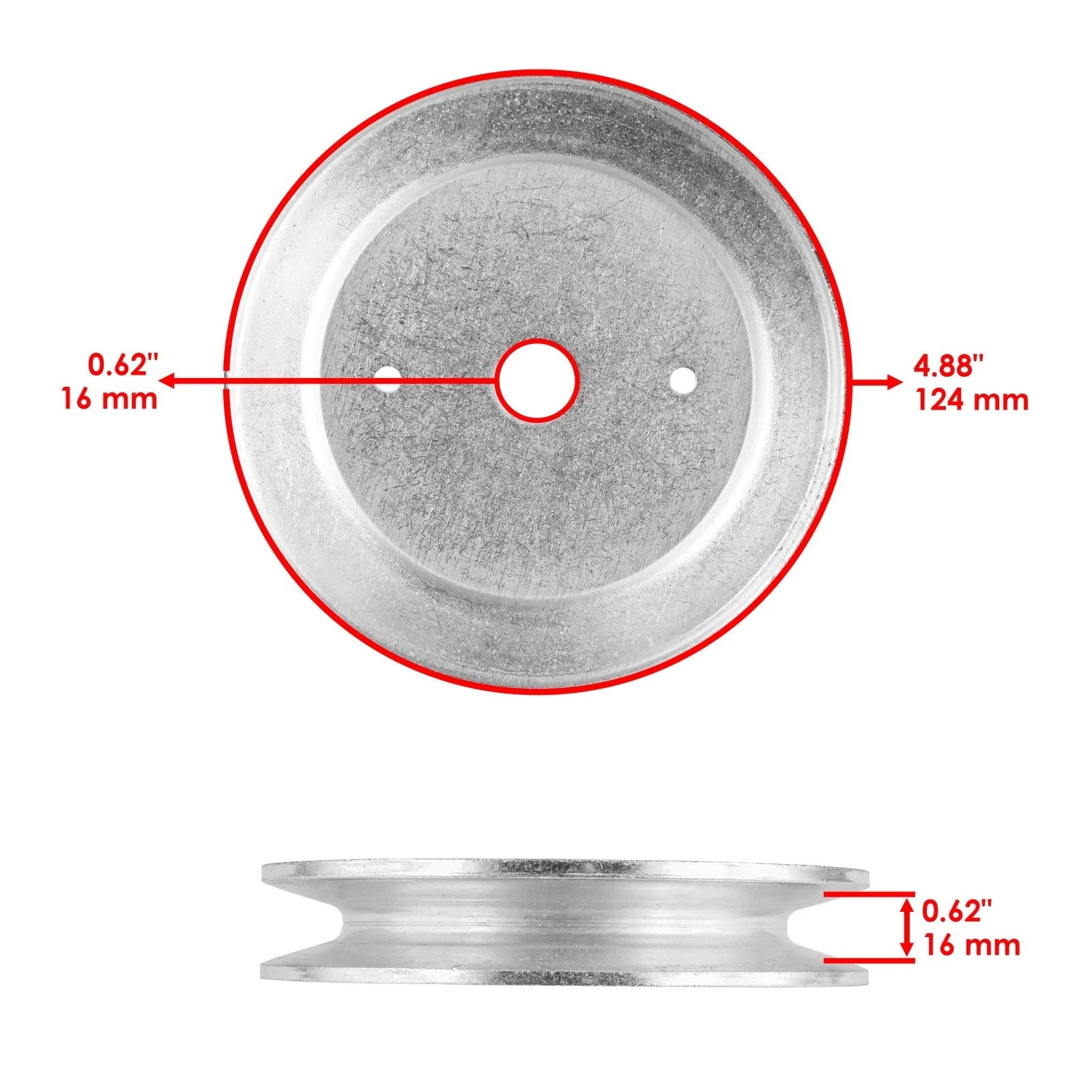 Caltric 539131898 588811002 48" Deck Spindle & Blade Kit For Husqvarna Z 248 F