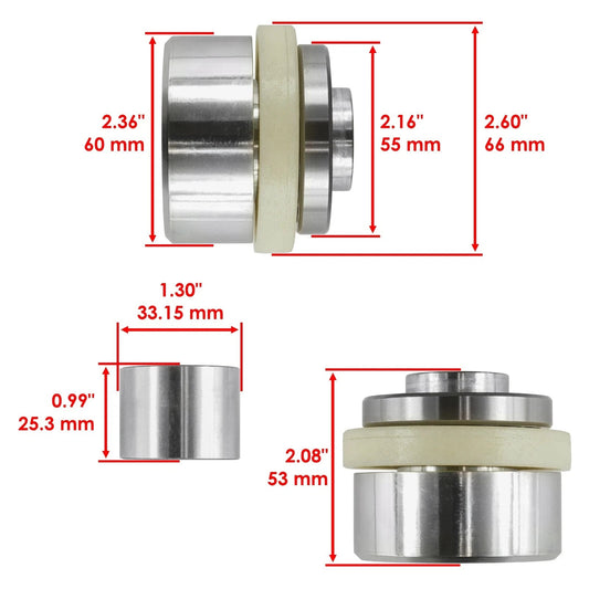Front Differential Output Hub Assembly for Polaris Ranger XP 900 2013-2018