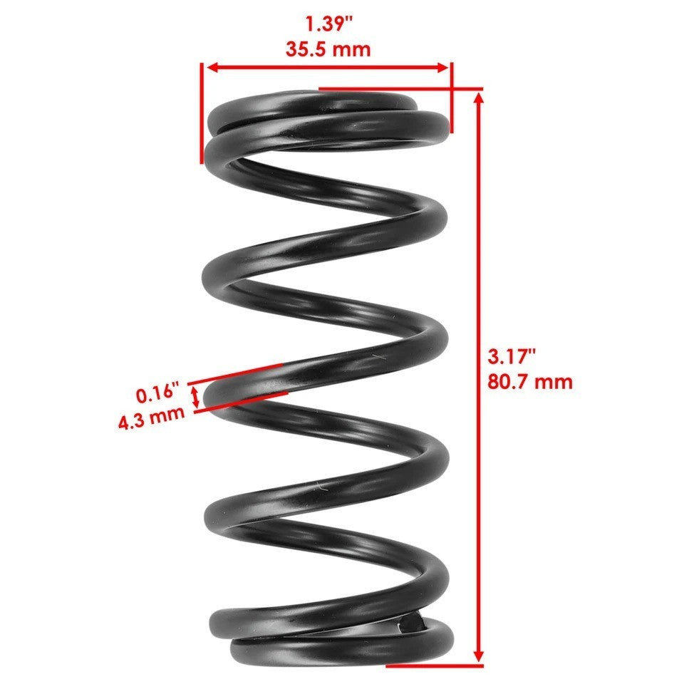 Caltric Seat Compression Springs For John Deere GX20486 ( 1 Pair ) NEW 