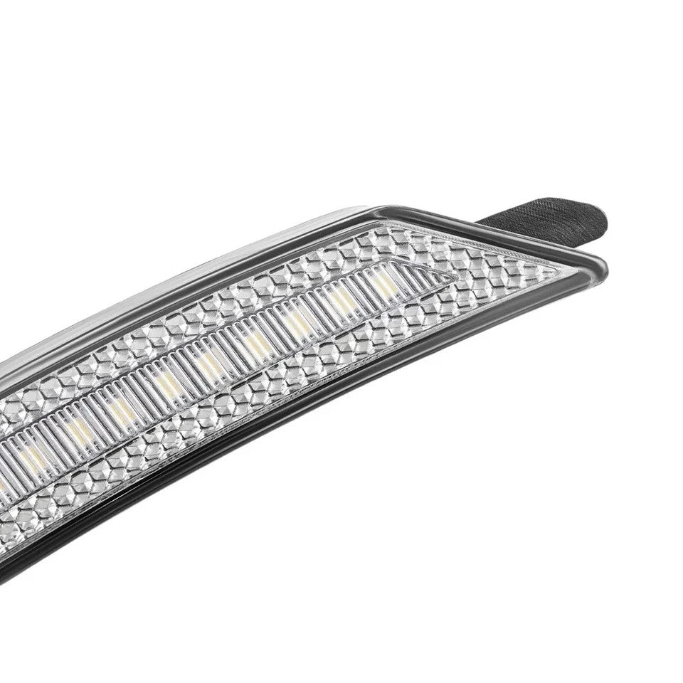 Front Rear LED Side Marker Lights Clear For Mini Cooper R55 R56 R57 R58 R59 4PCS