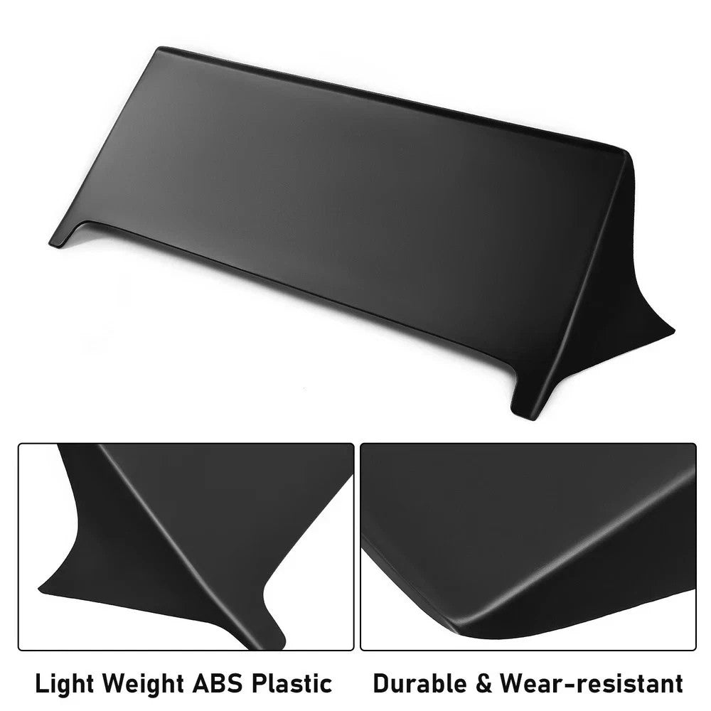 For Honda Civic Hatchback EF9 1988-1991 Primed Black Rear Roof Spoiler Wing