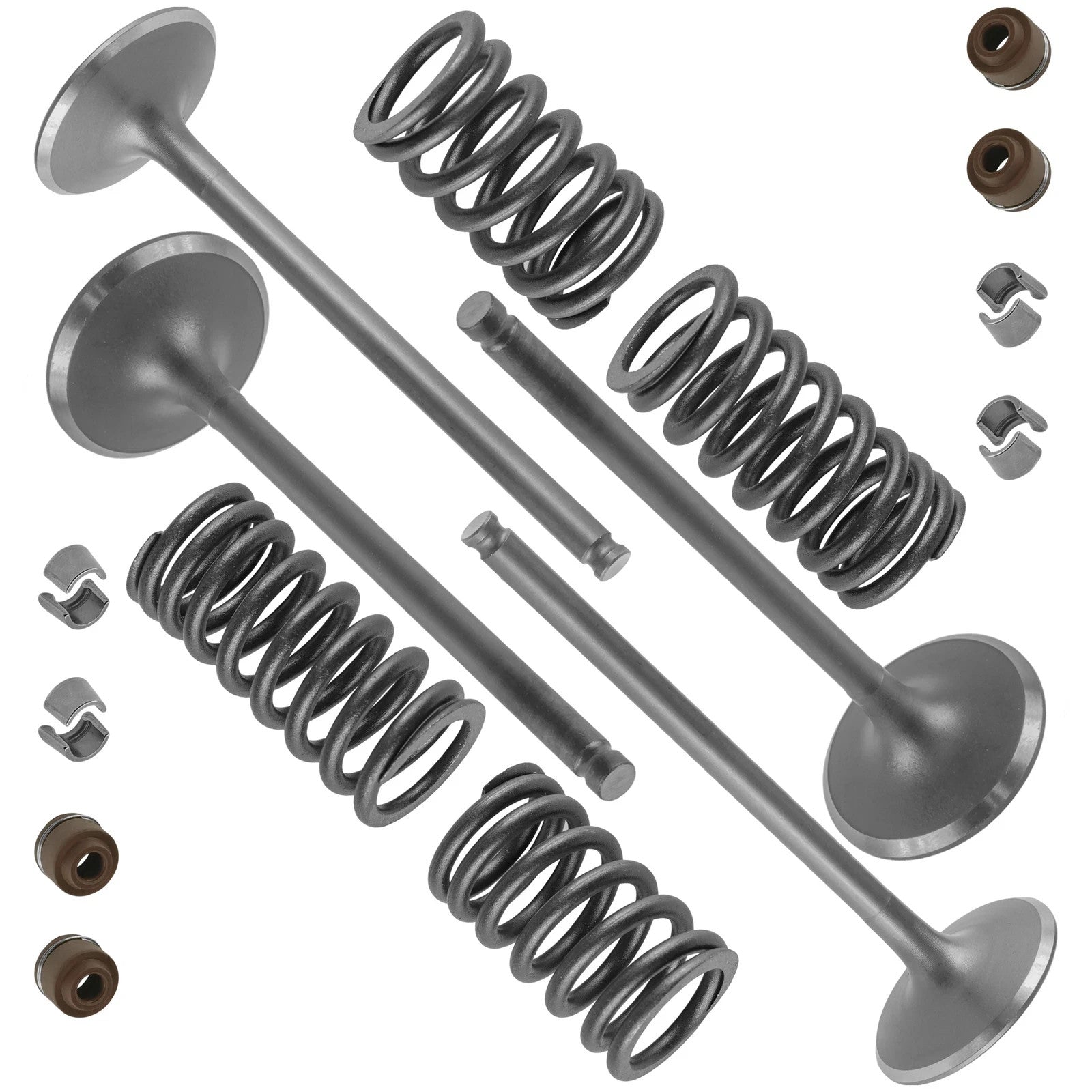 Caltric Intake & Exhaust Valve Kit For Honda Pioneer 700 SXS700M2 2014-2024