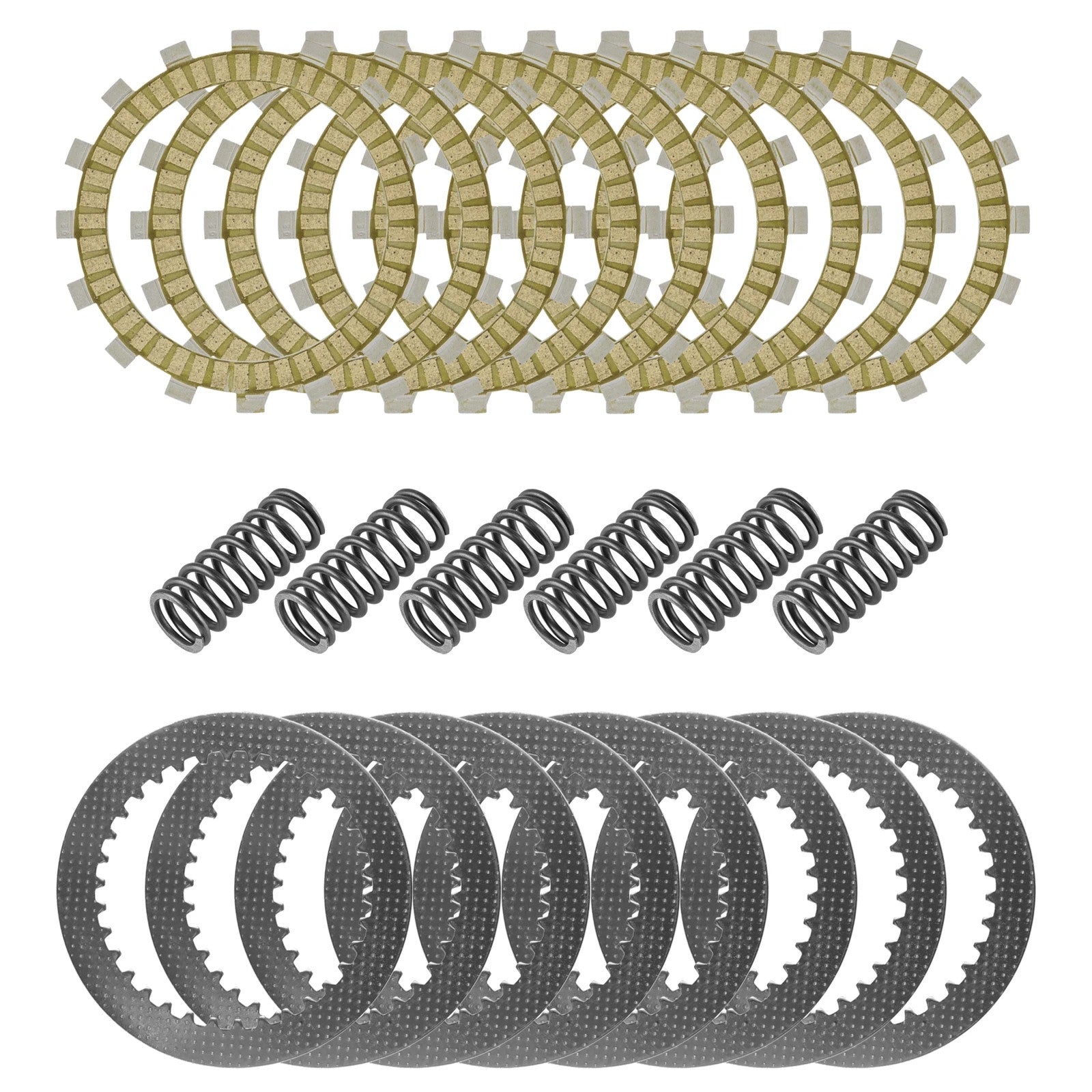 Clutch Friction Steel Plates Springs Kit for Yamaha YZF600R Thundercat 1995-2007