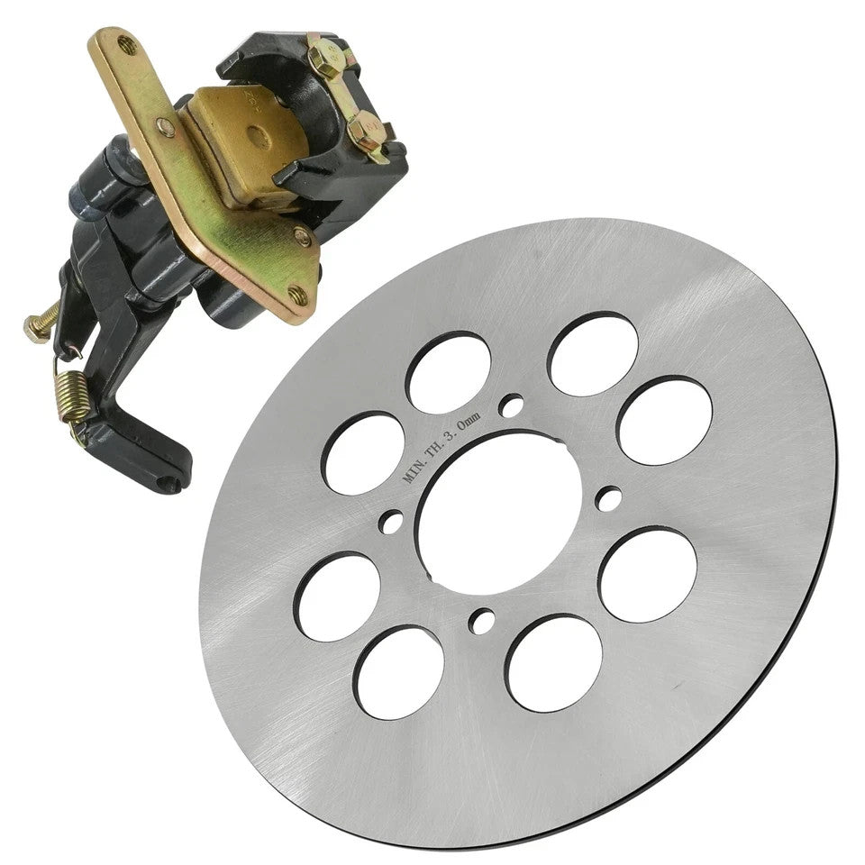 Rear Caliper w/ Pads and Brake Disc for Yamaha Blaster 200 YFS200 2003 2004-2006
