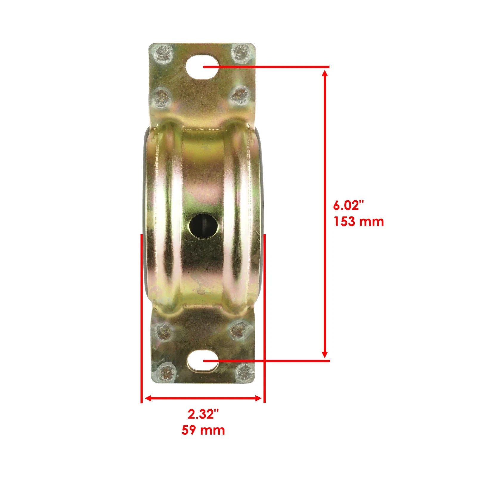 Front Rear Propeller Shaft Bearing Carrier For Polaris 3515075 3514806 3514900