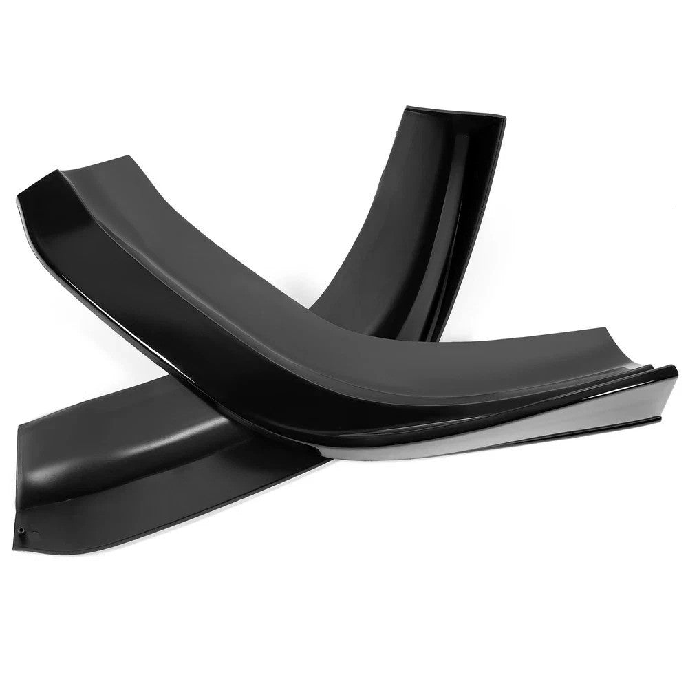 Glossy Black Front Bumper Lip Splitter Spoiler  For Dodge Charger SRT8 2011-2014