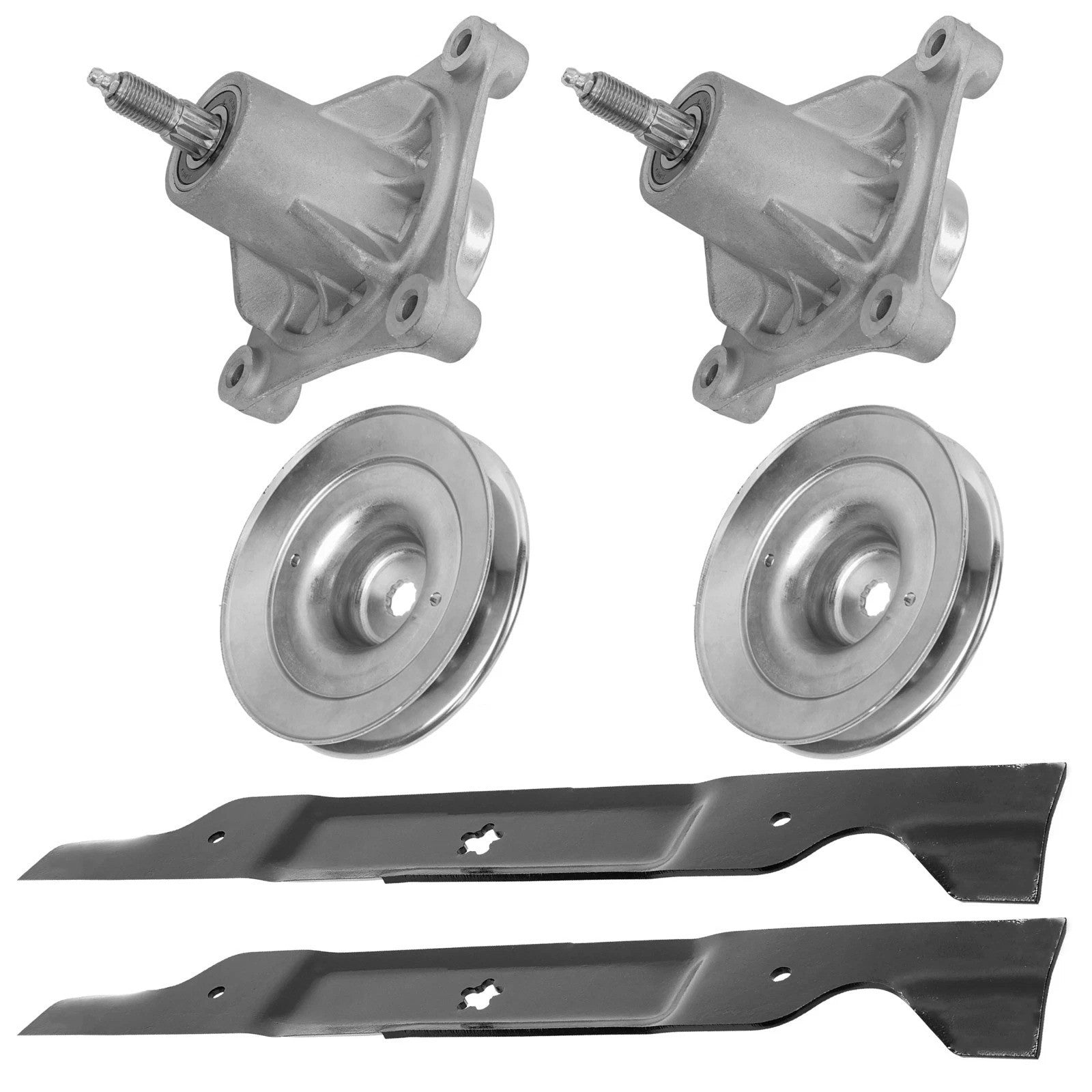 Spindle Blade & Pulley for Husqvarna Z246 LSZ4622 4220 RZ4620 EZ4624 42" 46" 48"