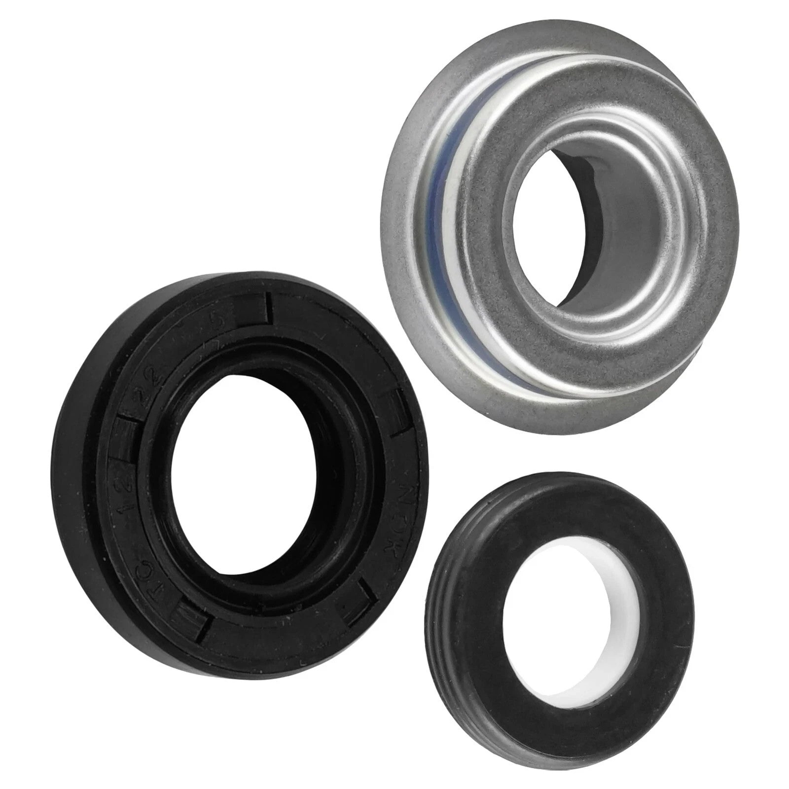 Caltric Mechanical Water Pump & Oil Seals for Kawasaki Ninja 400 2018-2022