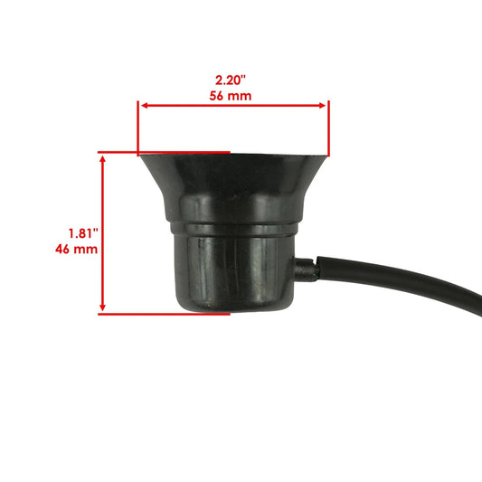 Caltric Headlight Socket And LED Bulb For Yamaha Rhino 700 YXR700F 4X4 2011-2012