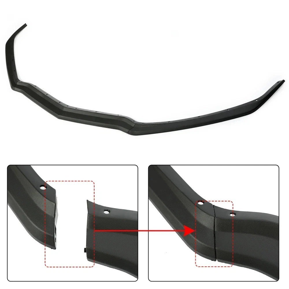 For 20-24 Corvette C8 Z51 5VM Style Front Bumper Lip + Side Skirt Rocker Panel