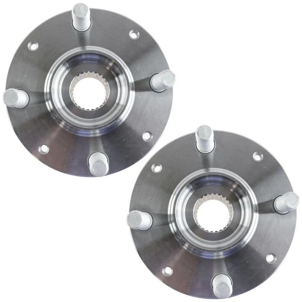 Pair (2) Front Wheel Hub Bearing Kit Fits Civic CX DX LX HX GX VX SI Del Sol