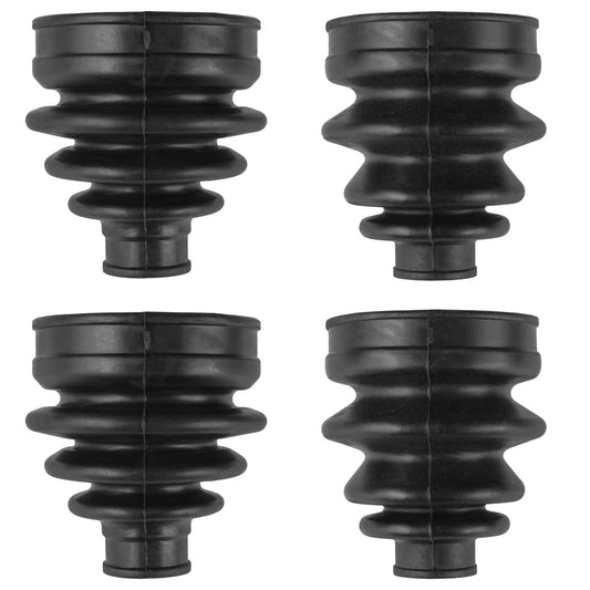 2 Front Inner Outer Axle CV Boot Kit for Honda TRX350FE TRX350FM Rancher 00-05