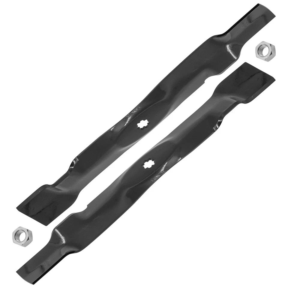 Mower Blade w/ Nut for John Deere X125 X126 X145 X300 X304 X310 Tractor 42" Deck