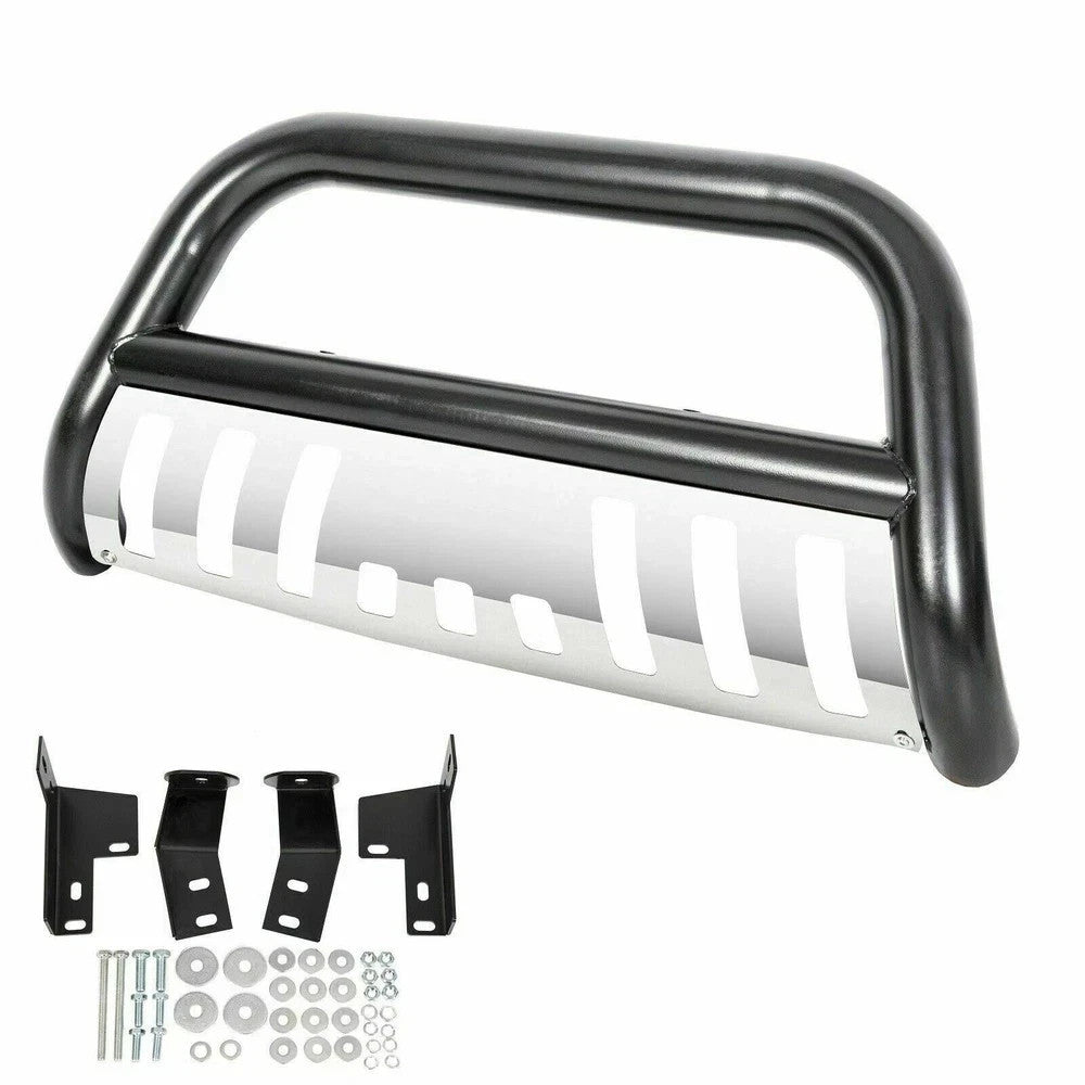 3" Bull Bar Push Bumper Grille Guard for Toyota Tacoma 2005-2015 Black Steel