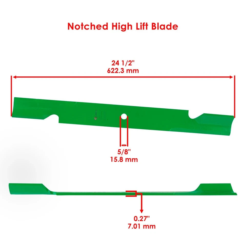 72" Deck Blade for Bad Boy Renegade Gas 2019-2024/ Rogue 72" 2019-2024 High Lift