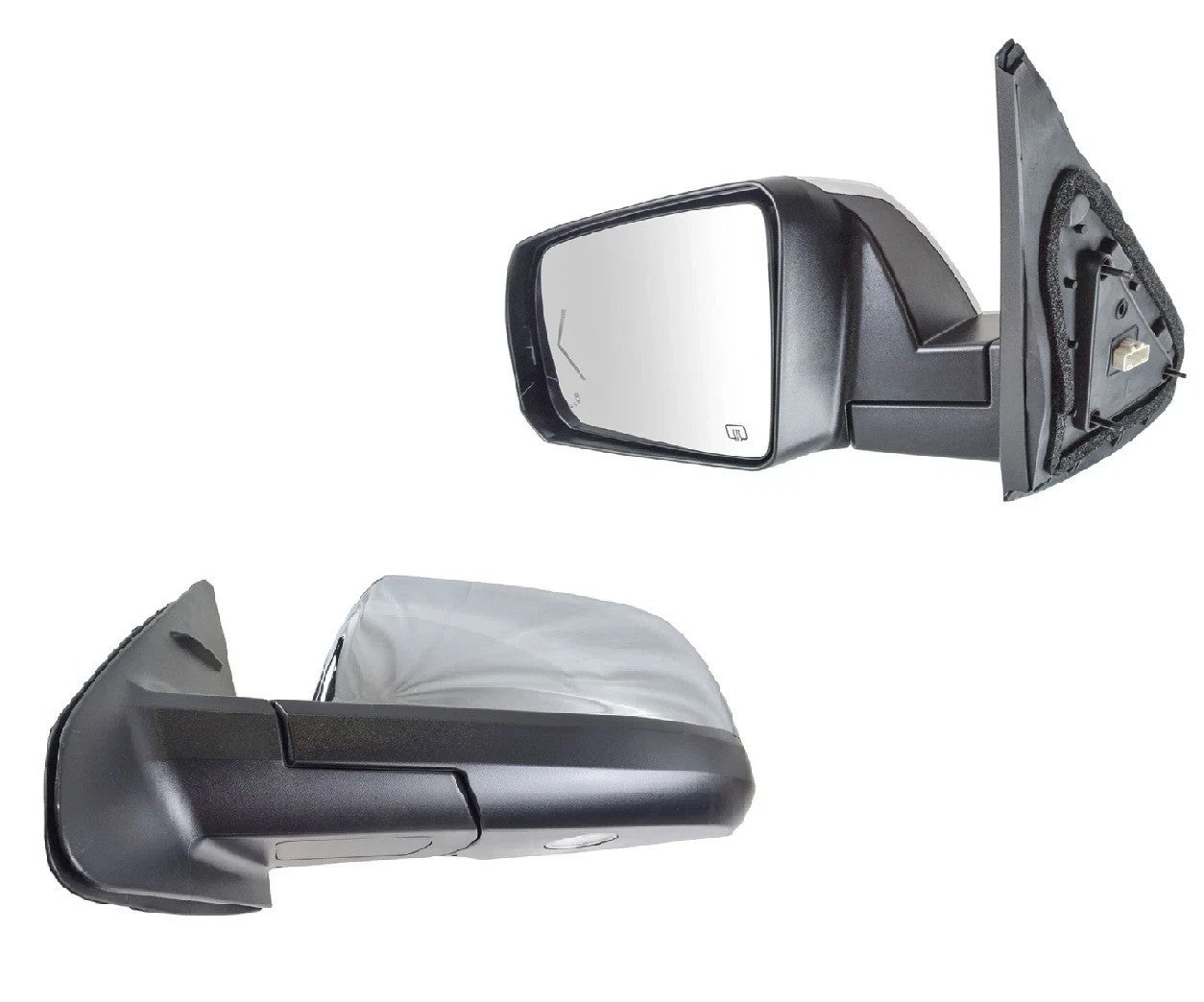 Mirror Power Fold Heat Signal Memory Blind Spot Puddle Chrome Left LH for Tundra