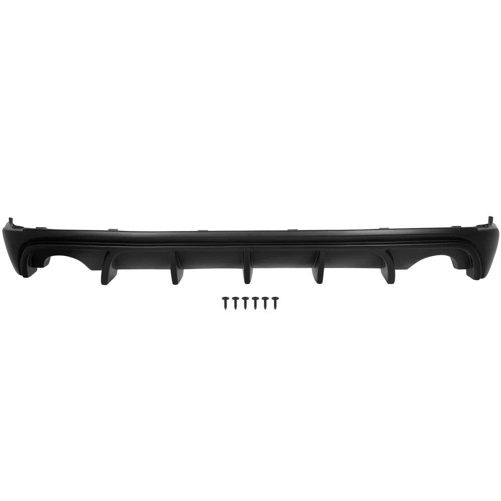 Rear Bumper Lip Diffuser Fits 2014-2016 Lexus IS250 IS350 IS200t Matte Black ABS