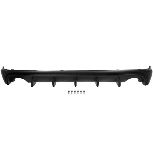 Rear Bumper Lip Diffuser Fits 2014-2016 Lexus IS250 IS350 IS200t Matte Black ABS