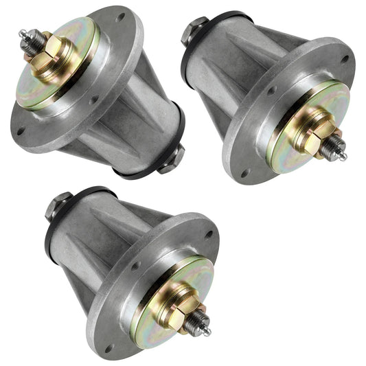 3x Complete Spindle Assembly for Husqvarna 966956101 Mower