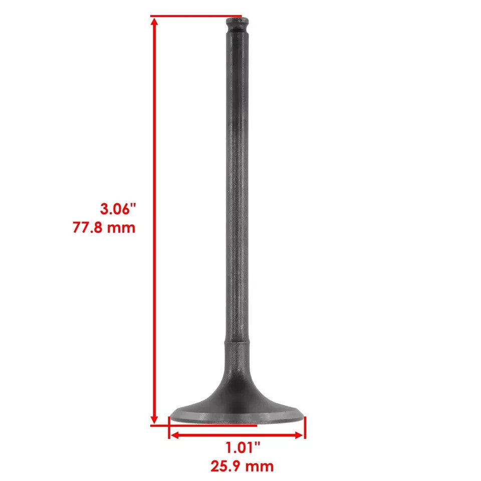 2x Exhaust & Intake Valve for Honda CRF150R 2007 2008 2009 2012 2013 2014-2023