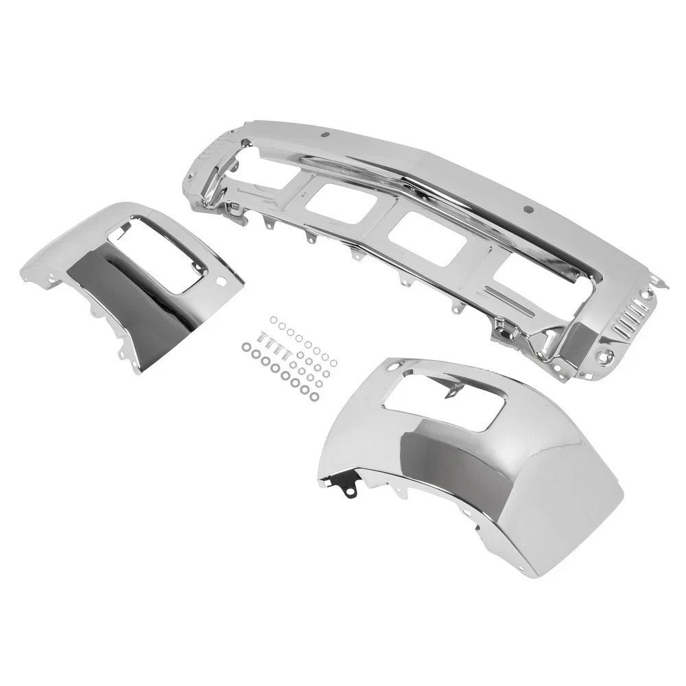 For Chevy Silverado 1500 2014-15 Front Bumper Face Bar W/ Sensor Hole & Fog Hole