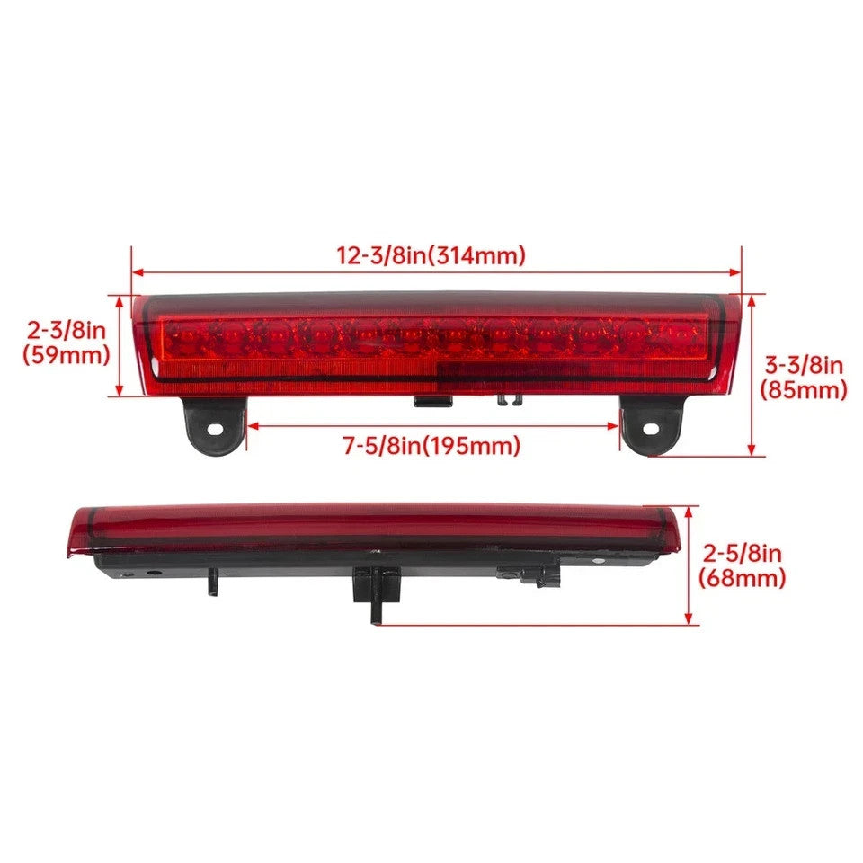 LED Third 3RD Brake Light For 2000-2006 Chevrolet Suburban Tahoe GMC Yukon Red