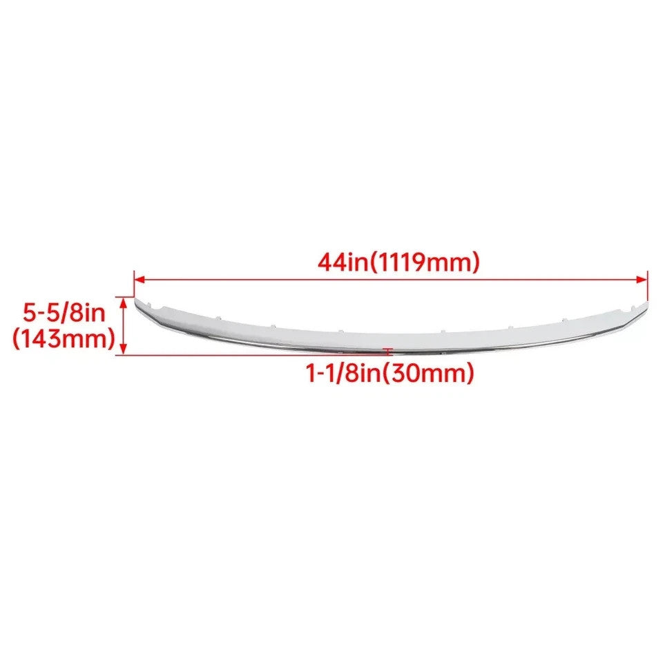 New Upper Chrome Grille Molding Trim For Ford Explorer 2011-2015 #BB5Z-8200-AA