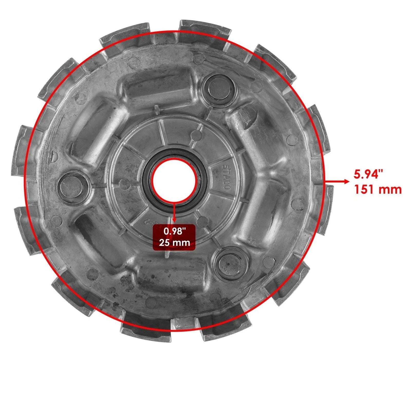 Primary Clutch Basket For Yamaha Raptor 700 YFM700 2006-2022