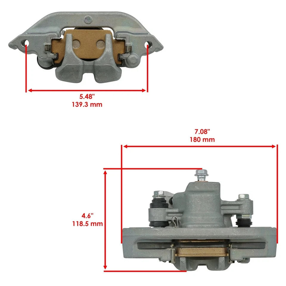 Caltric 45250-HP0-B81 45150-HP0-B81 Front Right & Left Brake Caliper For Honda