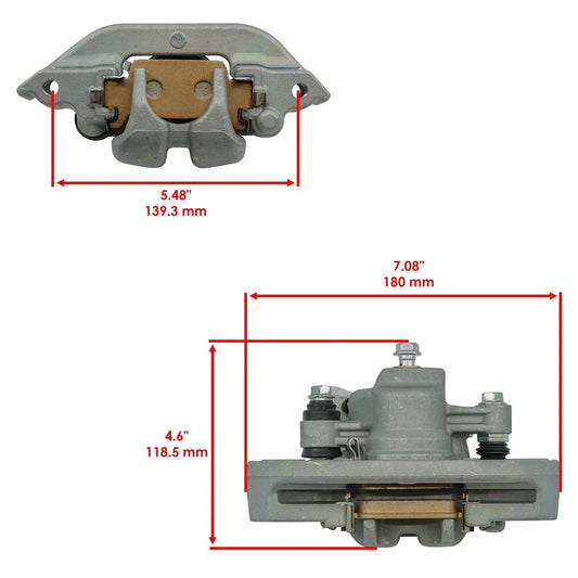 Caltric 45250-HP0-B81 45150-HP0-B81 Front Right & Left Brake Caliper For Honda