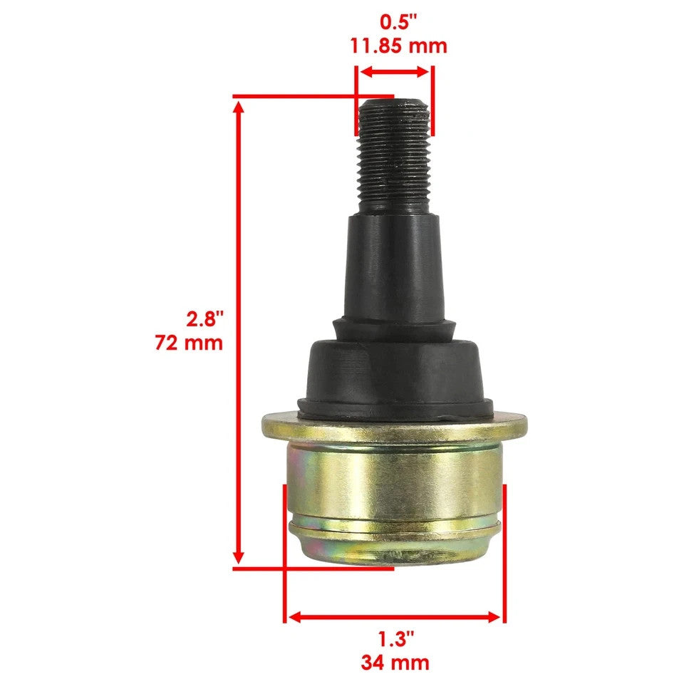 for John Deere XUV560 S4 XUV590I XUV550 Front A-Arm Lower and Upper 4 Ball Joint