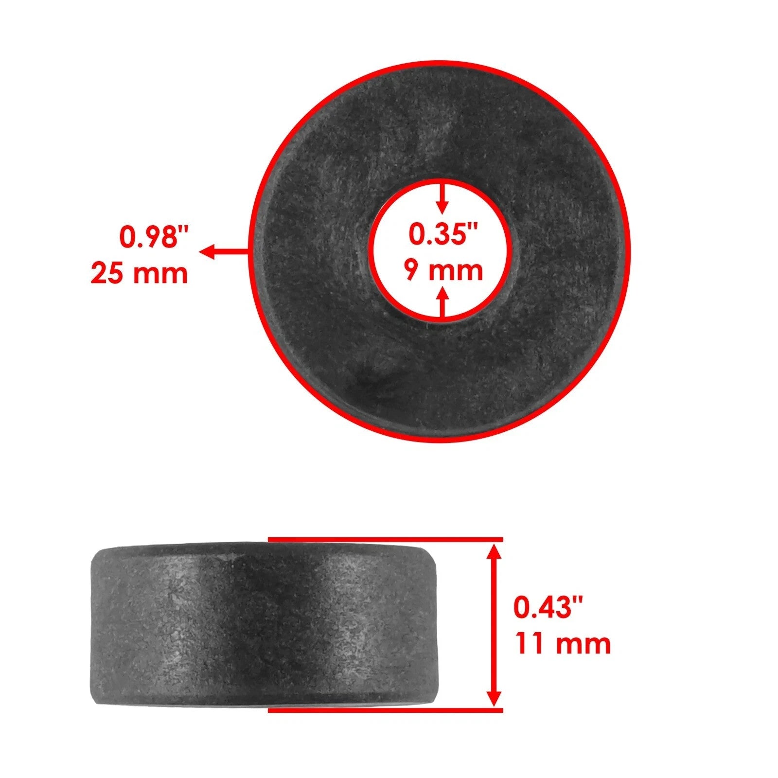 2X Caltric Secondary Clutch Rollers for Polaris Ranger Crew 570 2014-2015 2022