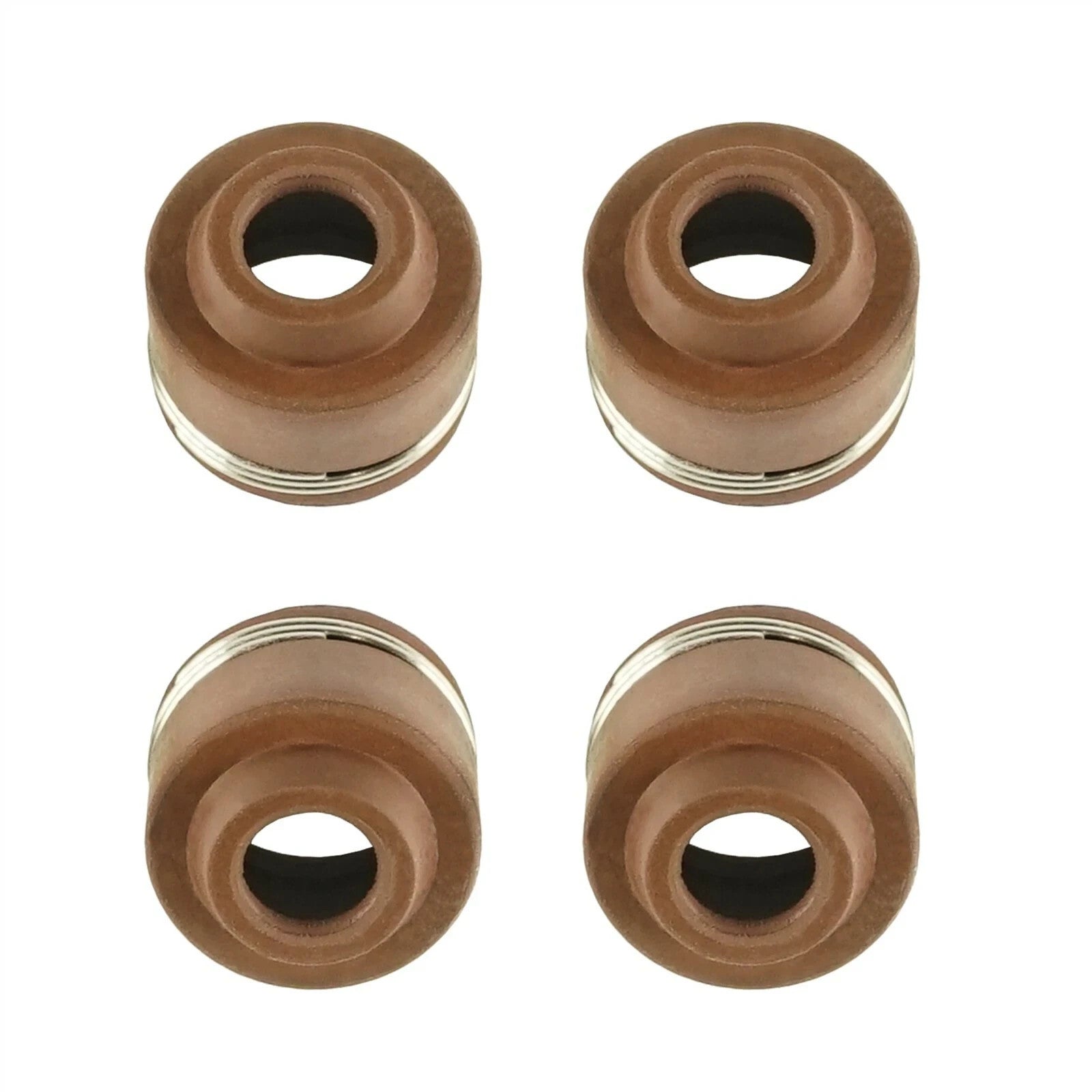 4 Valve Seals fits John Deere M76090 XUV620i Gas XUV625i Gas HPX615E GX345